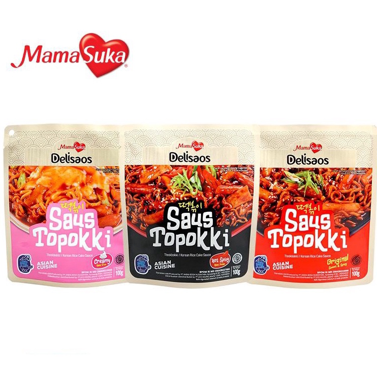 

Lagi Bagus MamaSuka Delisaos Saus Topokki / Saus Tteokbokki / Saus Toppoki 100 gr