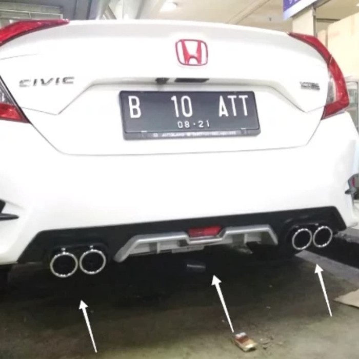 Diffuser Civic Turbo 6 - Sedan