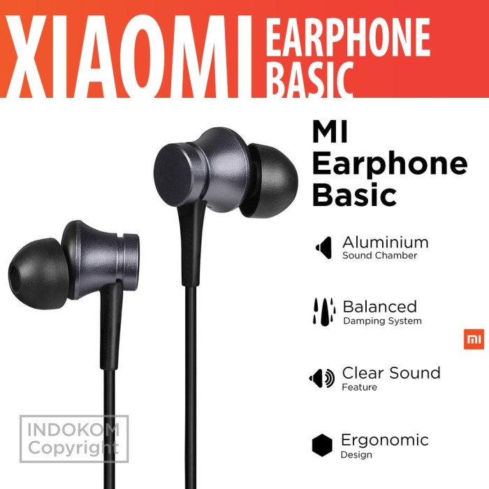 Terlaris Xiaomi Mi Earphone Basic