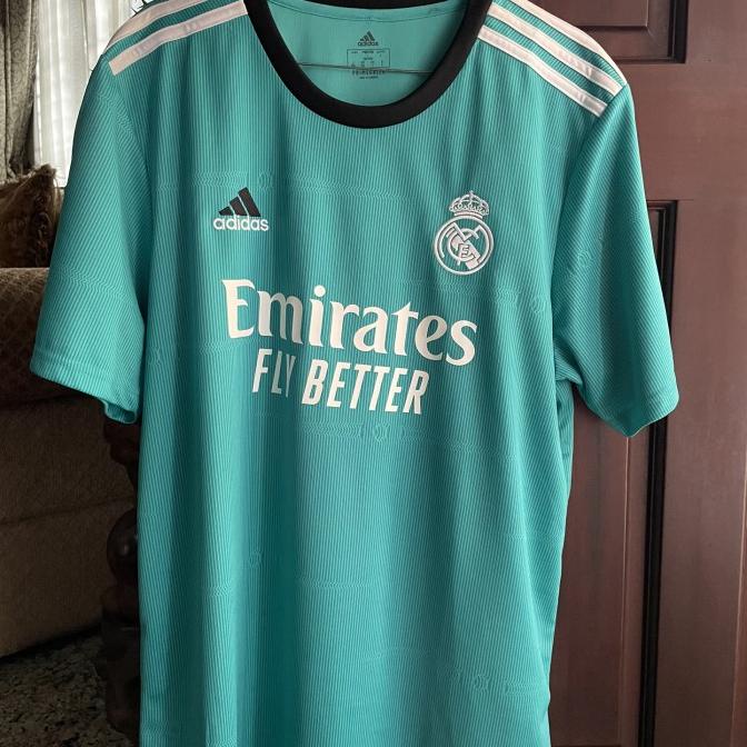 Jersey Baju Bola Real Madrid Third 2021/2022 21/22 Original Jsy Jersey_Cha