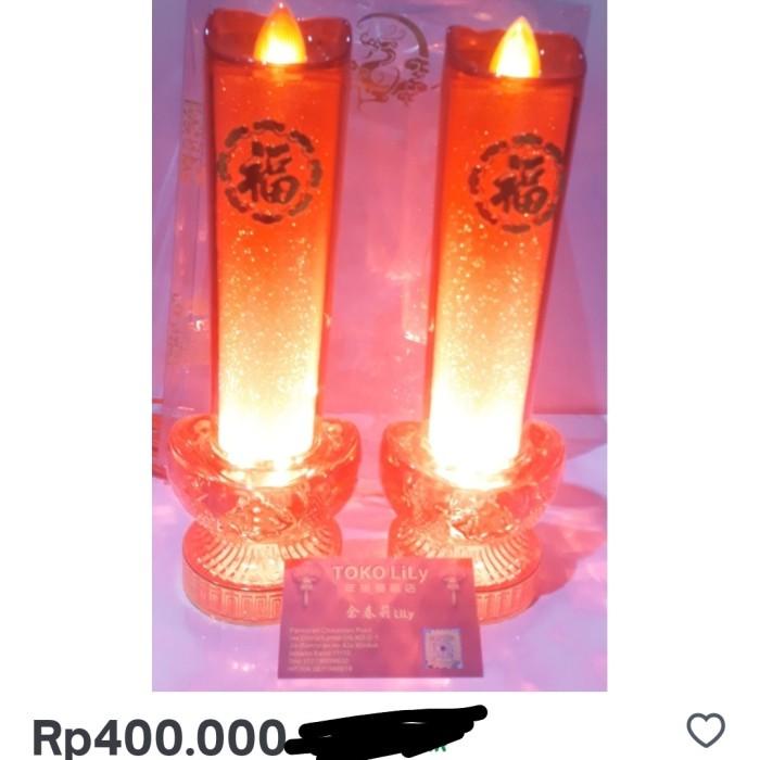 lampu sembahyang lilin besar/lilin sembahyang/alat sembahyang colok