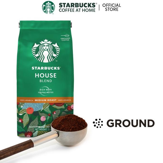 

Starbucks House Blend Medium Roast Kopi Bubuk (3X200G) Get Gift
