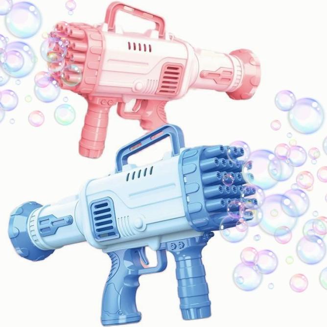 Automatic Bubble Gun Tembakan Gelembung Jumbo 32 Lubang