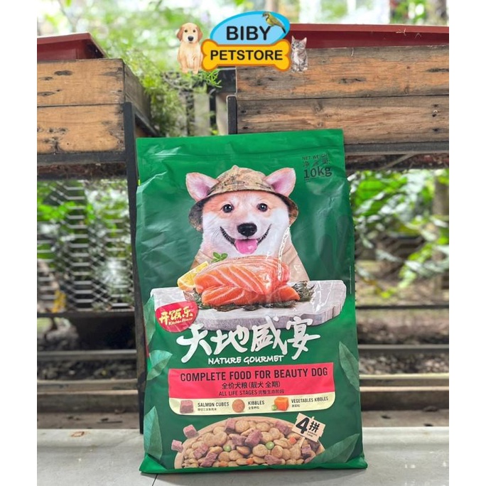 

] Kitchen Flavor Nature Gourmet Beauty All Life Stages 10 Kg - Salmon