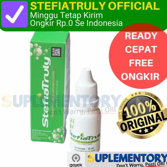 

StefiaTruly Sweetener Original Pemanis Alami 0 Kalori Stefia Truly