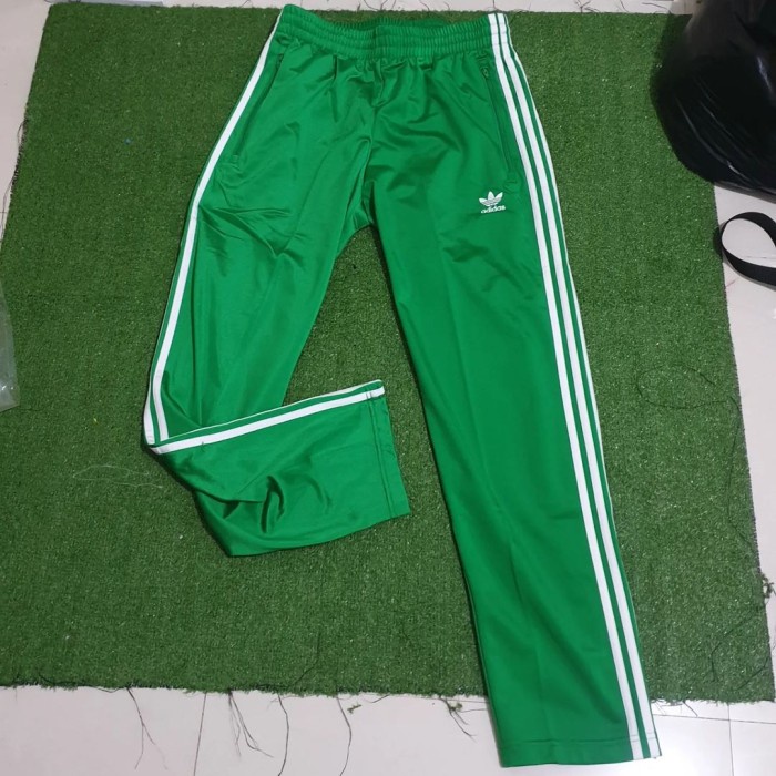 Bestseller Adidas Original Firebird Trackpant Green White Bnwt