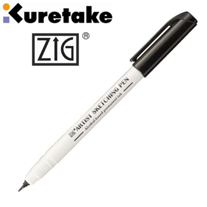 

Artist Sketching Pen Kuretake Zig Ir-220Sp Black