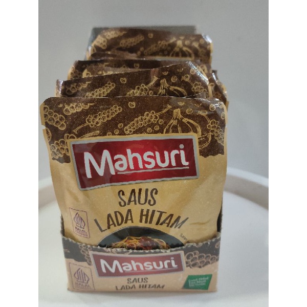 

Mahsuri Saus Lada Hitam 60g