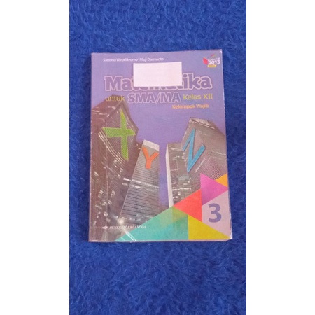 

Preloved Buku Paket Matematika wajib kelas 12