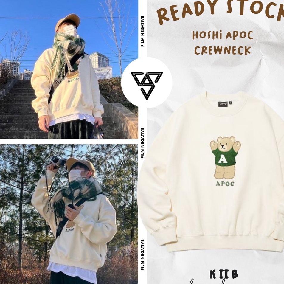 Terbaru [COD] SEVENTEEN HOSHI APOC CREWNECK / HOODIE BISA PILIH WARNA DAN MODEL ↑❂❉