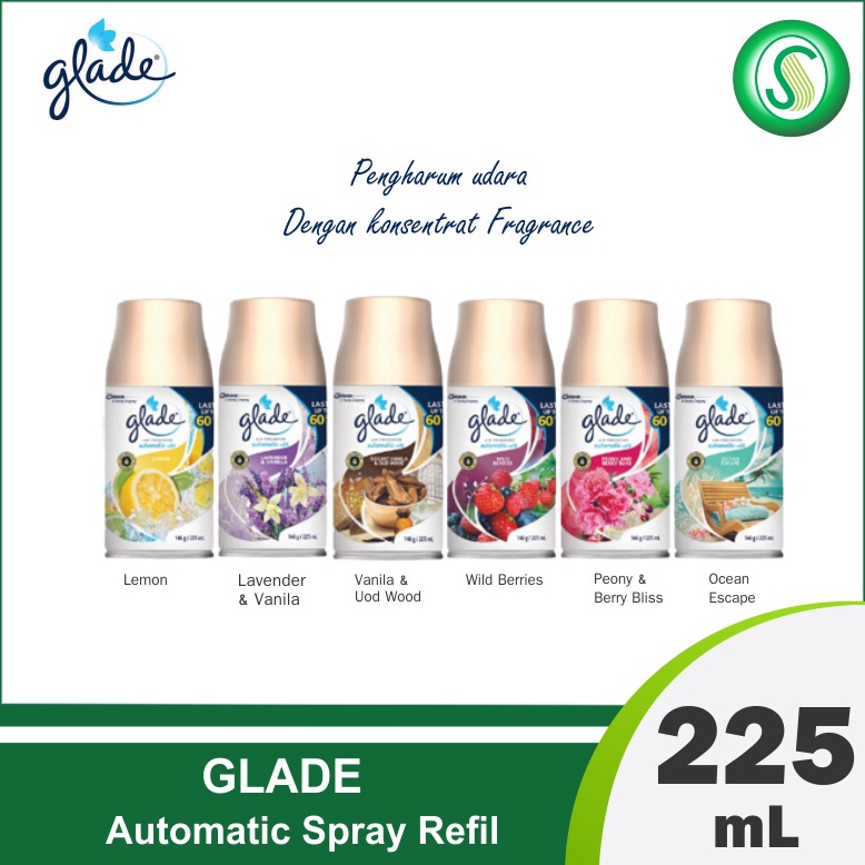 Rekomendasi GLADE AUTOMATIC SPRAY REFIL 225mL - Pengharum Ruangan Glade Matic