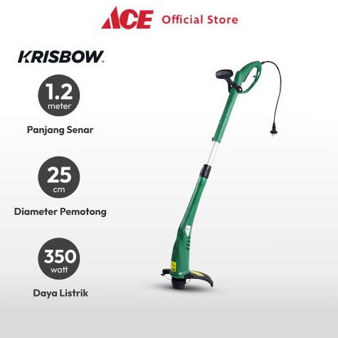 BEST SELLER. Ace - Krisbow Mesin Pemotong Rumput Lawn Mower Babat Rumput Alat Potong Tumbuhan Elektr
