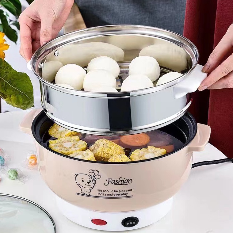 ・ Cm UDC  Ekstra Besar Multifungsi Non-Stick Electric Rice Cooker Memasak Steamboat Pot Periuk Nasi/