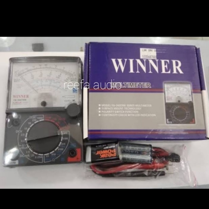 PROMO MULTITESTER WINNER ANALOG / MULTITESTER YX-360TRE TERMURAH