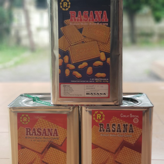 Best Seller Wafer Rasana Kacang 4.5Kg
