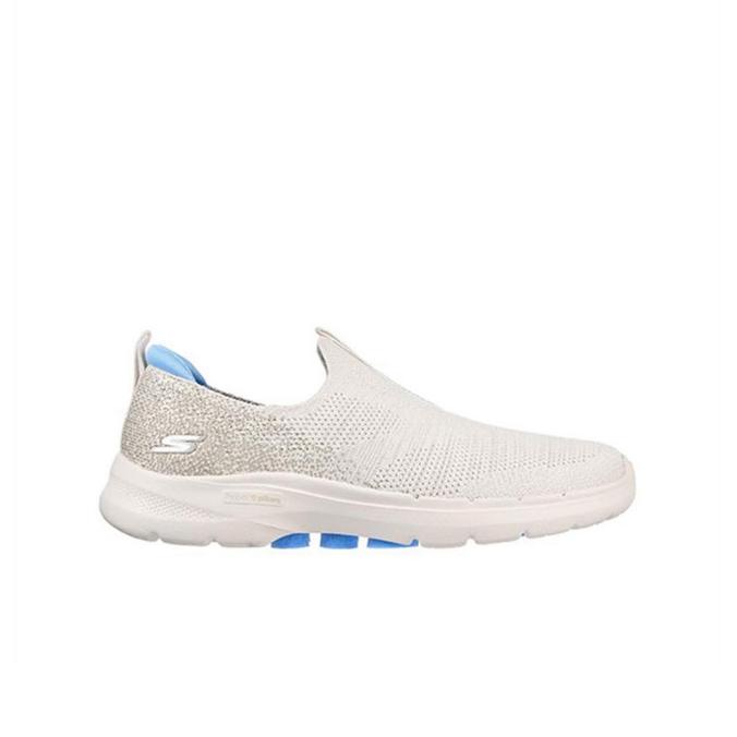 Sepatu Wanita SKECHERS GO WALK 6 NATURAL - 124502NTB