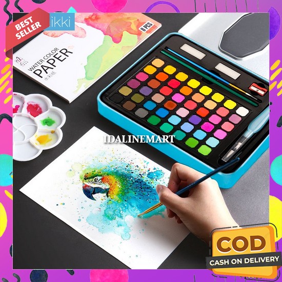 

Cat Air Lukis Lengkap Cat Lukis Kanvas Murah Dan Bagus Non Toxic Tidak Beracun Watercolor Set Art Watercolour Painting Padat Cair Lengkap Semua Warna Cat Air Anak Set Lengkap Water Color Set Kaikki Watercolor Paint Set Cat Air Warna 24/36/48 - Solid Al