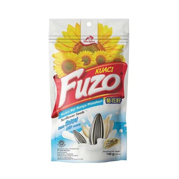 

DUA KELINCI FUZO KUACI BUNGA MATAHARI MILK 140 GR - KUACI