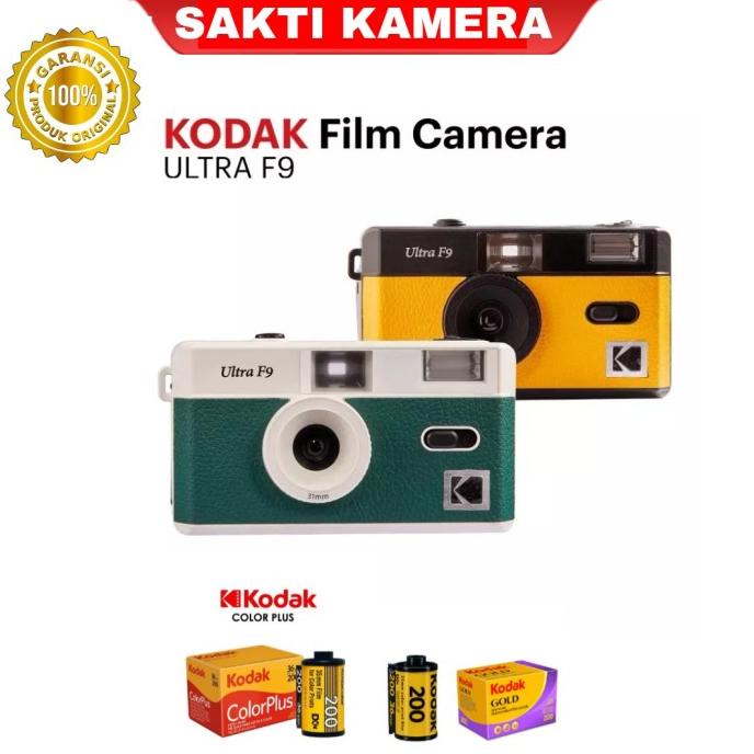 Kodak Film Camera F9 /Analog Camera Film KODAK Ultra F9 ORIGINAL RESMI