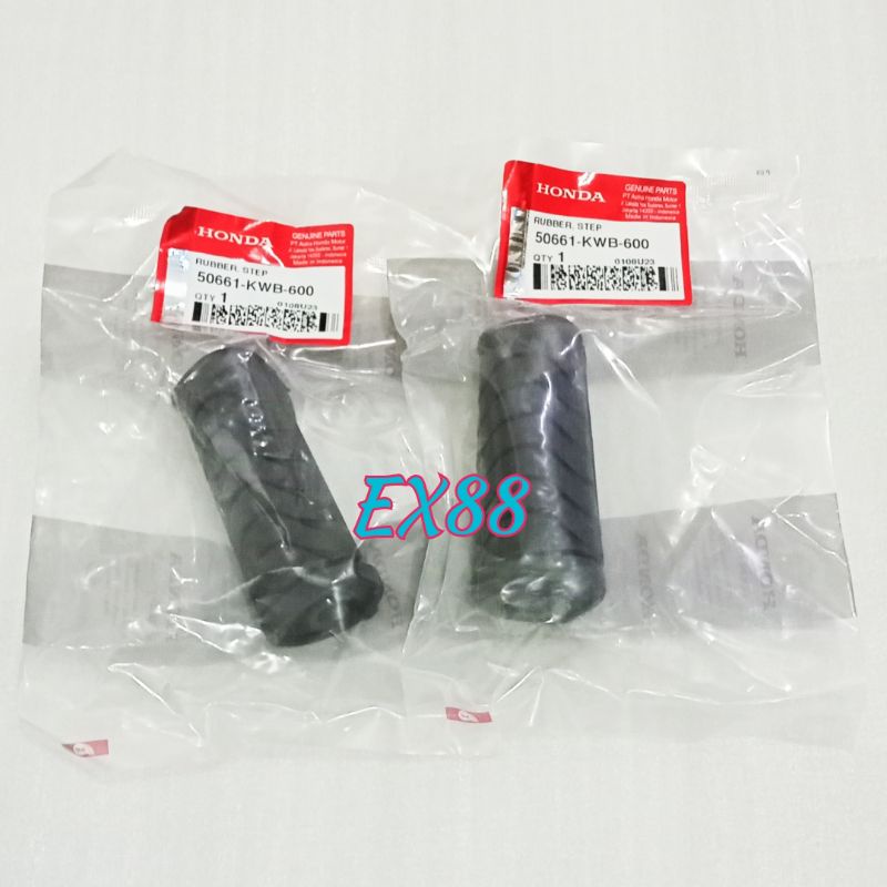 KARET FOOTSTEP BARSTEP DEPAN BLADE / REVO ABSOLUTE / REVO FI / SUPRA X 125 FI ORIGINAL AHM ASLI 5066