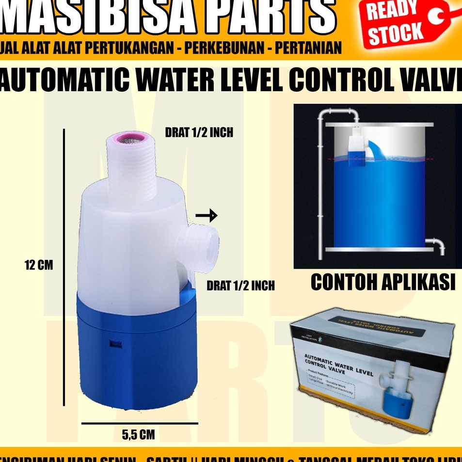 ♦Kyv PELAMPUNG AIR OTOMATIS / TOREN / WATER LEVEL CONTROL VALVE / TANDON l Premium ★★★.