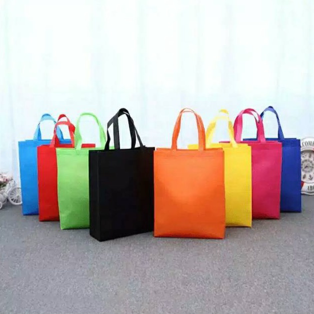 

67 12 pcs Goodie bag tas spunbond 30x40x 10 cm | tas ultah,tas lebaran,tas souvenir perinikahan murah 69