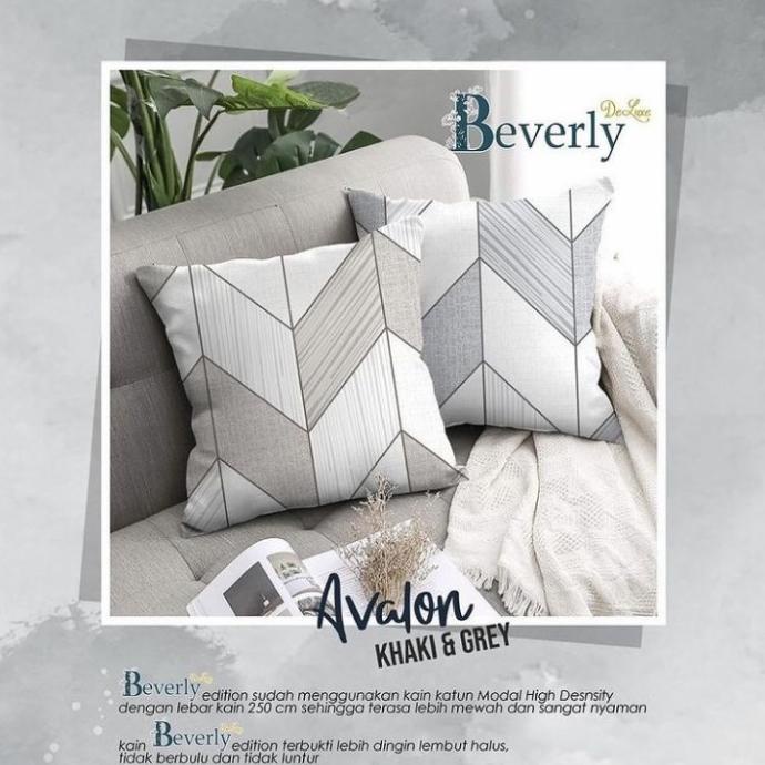 6.6 Sarung Bantal Sofa 40X40 45X45 50X50 Minimalis Motif Avalon