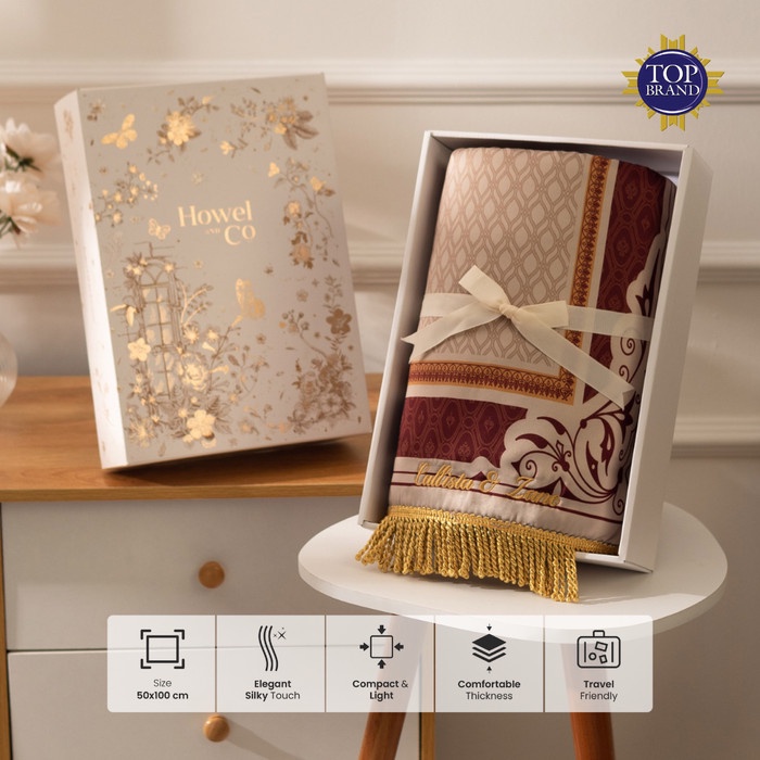 Terlaris Sajadah Howel And Co - Rasheda (Sajadah Single)