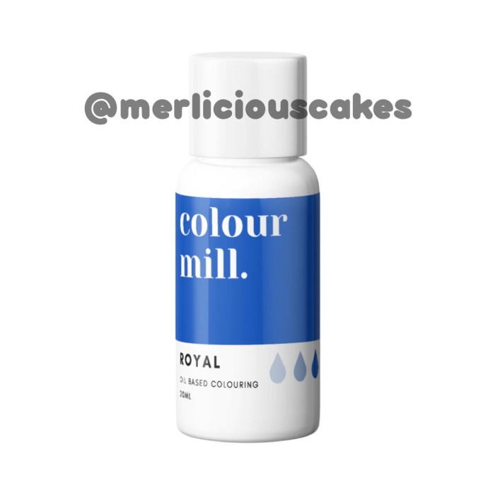 

Terlaris Colourfood Colour Mill Royal Blue 20 Ml Oil Based Colouring