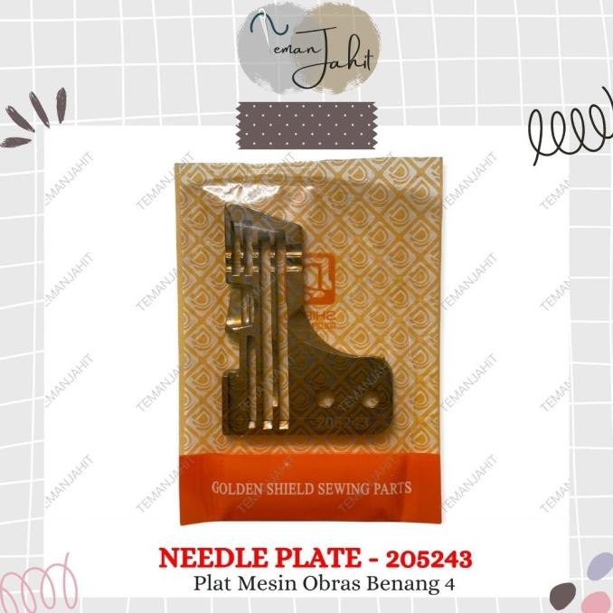 <<<<<] Piringan Plat Mesin Obras Industri Pegasus Benang 4