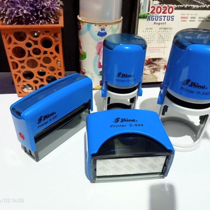 

Terlaris Stempel Shiny / Custom Siap Pake / Self Inking Stamp