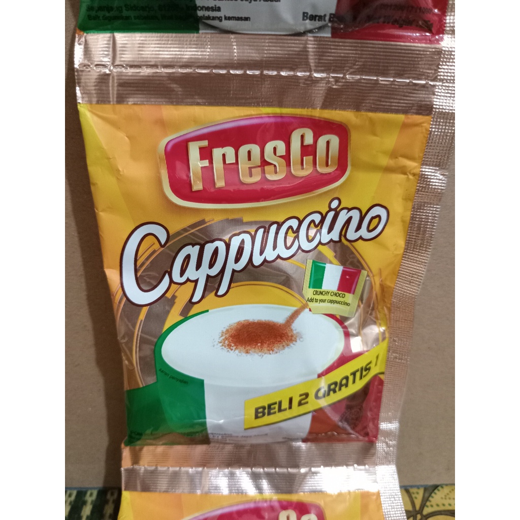 

Fresco Cappucino Sachet buy 2extra1