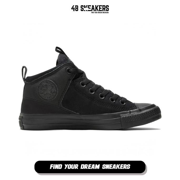 Sepatu Pria Converse Ctas High Street Mid Black (A01397C) Original Atlasbaihaqi12