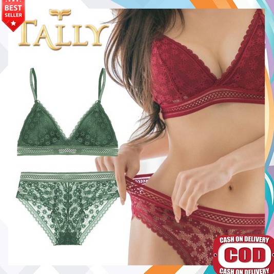 Bh Set Celana Dalam Sexy Wanita Hot  Seksi Untuk Bercinta Cd Dewasa 2Iin1 Busa Lingerie Super Cospla