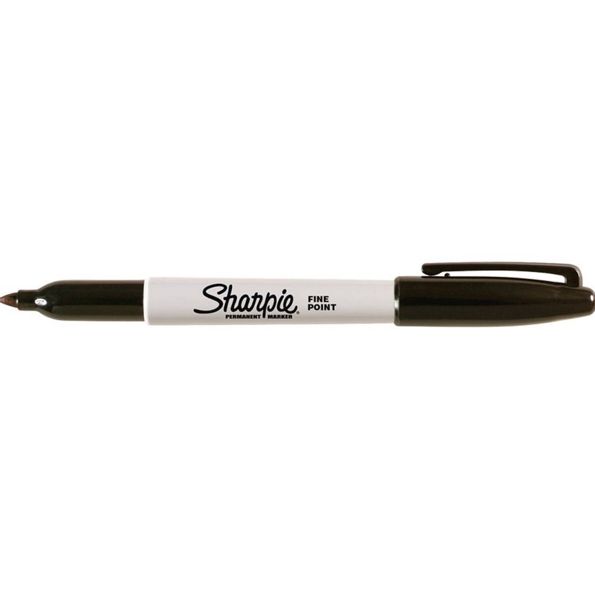 

ZW9250 Sharpie Fine Point Permanent Marker - Black - Satuan y7f89