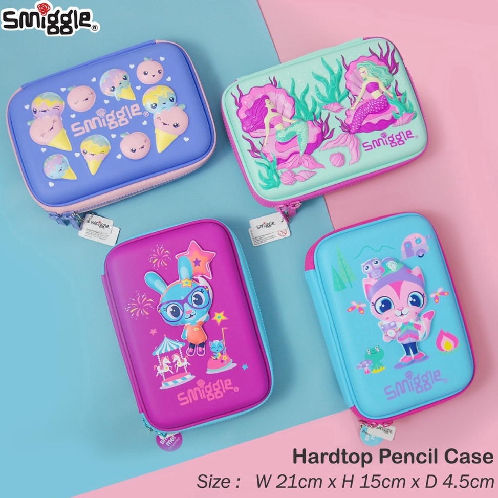 

Model terbaru SMIGGLE Hardtop pencilcase /kotak pencil nimbul 3D SMPC G9H