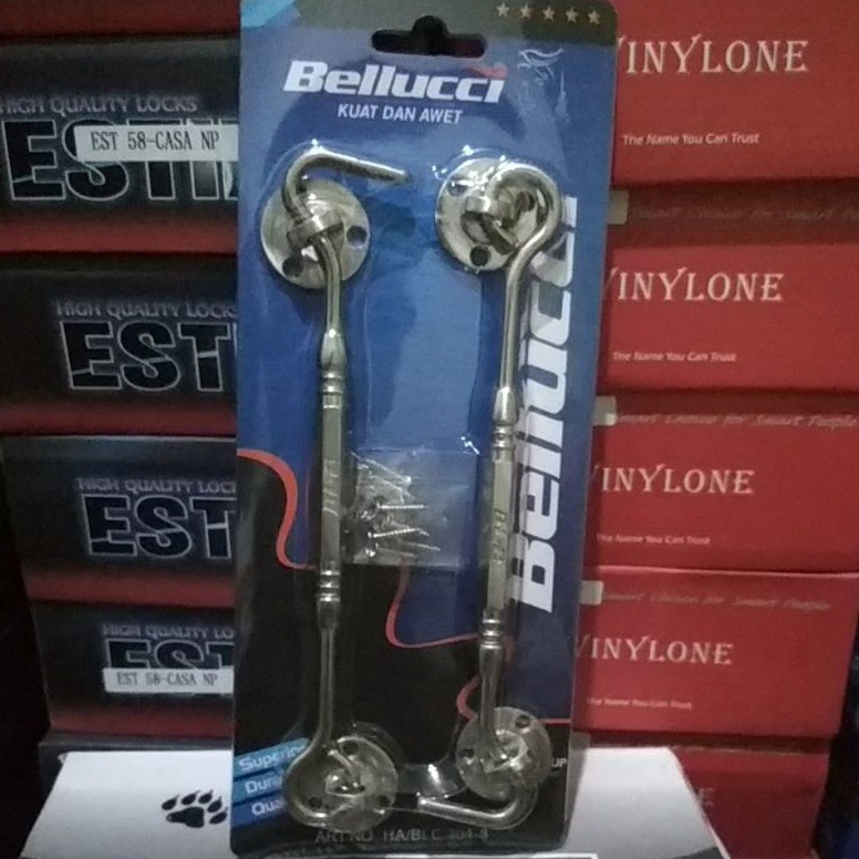 SPECIAL PRICE. Hak Angin Bellucci 304-8 Hak Angin Bellucci 8" isi 2 pcs