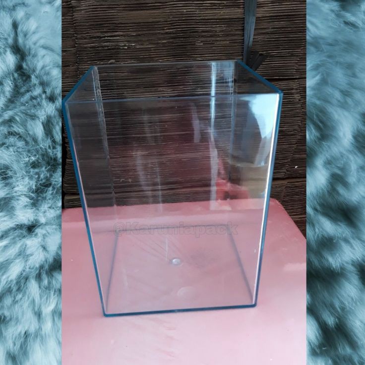 - Gd Soliter akrilik ikan cupang 4Liter 15×15×20 cm TEBAL| Aquarium cupang| Juragan Toples ✷ ☢