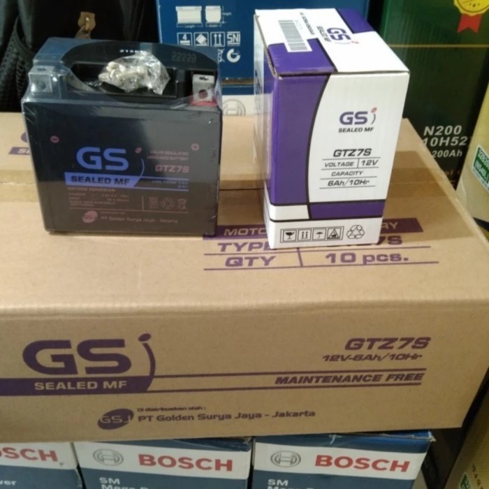 Aki Gtz6V = Gs Astra Gtz6V Garansi 3 Bulan