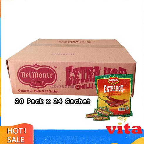 

Delmonte Extra Hot Saos Sambal Sachet per dus