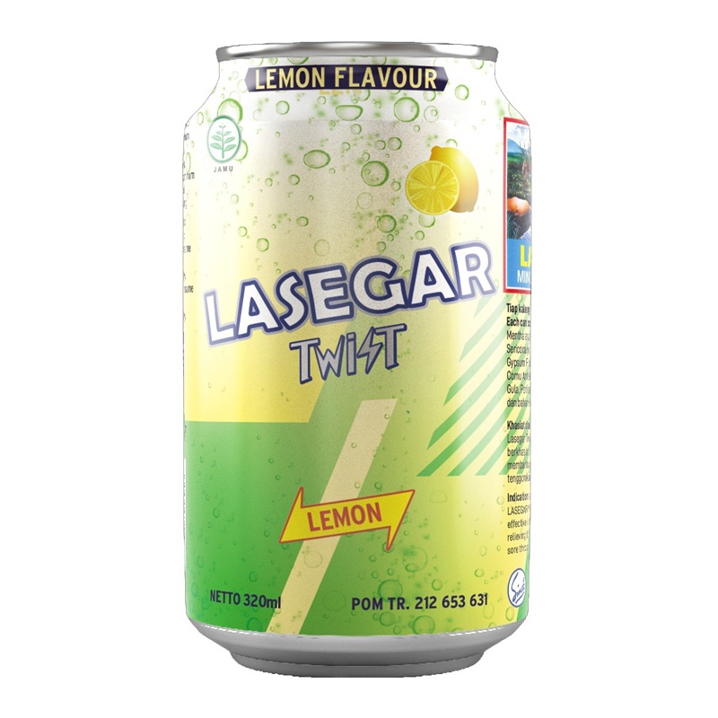 

LASEGAR Twist Minuman Penyegar Lemon 320 ml