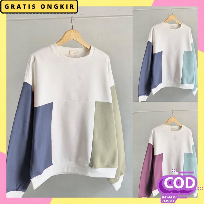Sweter Cewek Dewasa Sweater Cwek Premium Murah Hoodie Atasan Tebal Remaja Baju Sweter Ootd 2023 Swea
