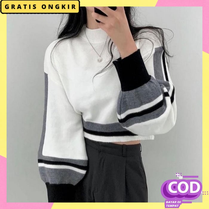 Hode Jeket Kekinian Sweeter Sweter Ootd 2023 Hodii Cewe Cewek Dewasa Sweater Cwek Premium Wanita Kor