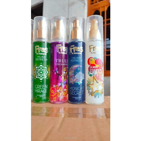 body mist fres
