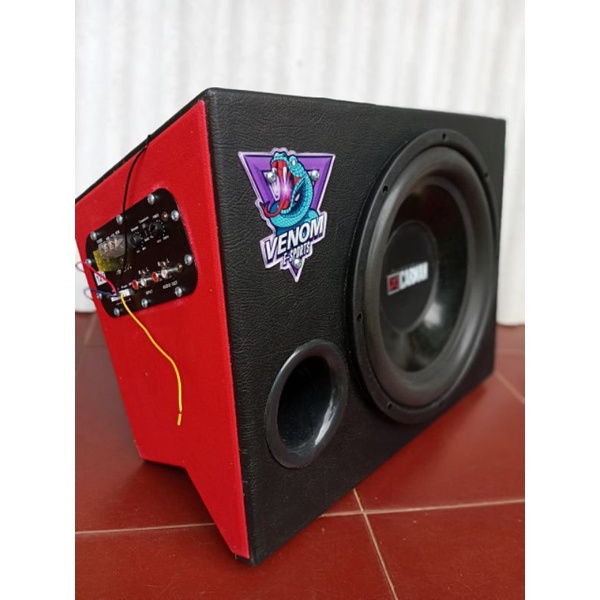 AUDIO MOBIL SUBWOOFER AKTIF CARMAN 12 INC DOUBLE COIL KHUSUS TRUCK CANTER RAGASA DUTRO TRAGA UMPLUNG