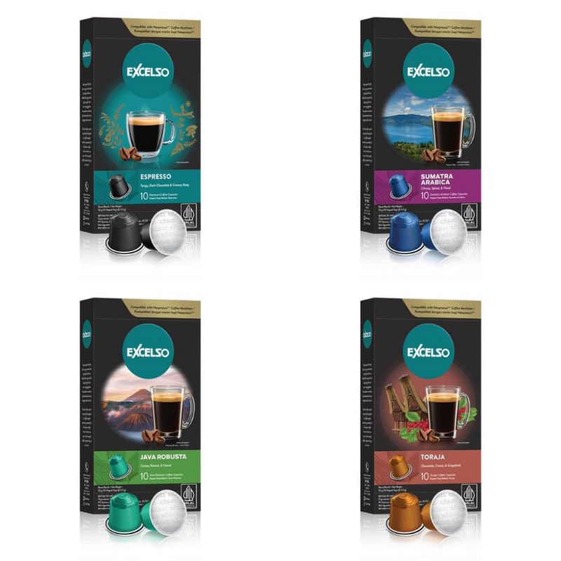 

Excelso Kopi Kapsul Nespresso Compatible