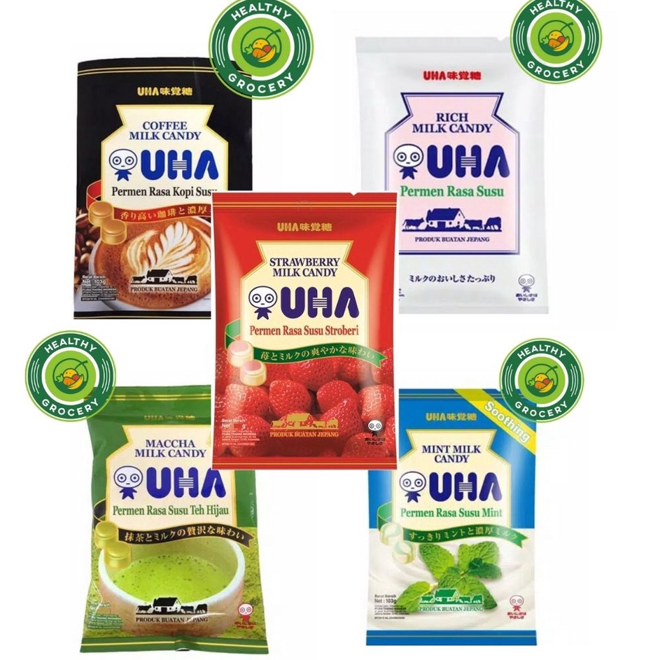 

Super Sale✱➳ LCZFV Uha Milk Candy Coffee / Mint / Matcha 103gr Permen Susu Rasa Coffee / Mint / Matcha / Strawberry 047 ←Buruan Beli