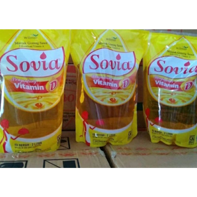 

Minyak goreng Sovia 2lt