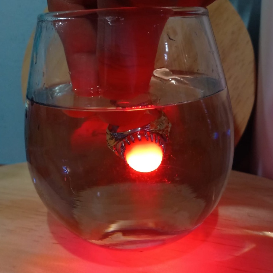 ➽Ready Stock GZEOU BISA COD. Cincin Batu merah Delima, Batu Hijau Jambrud & Batu Biru Safir, Bisa Me