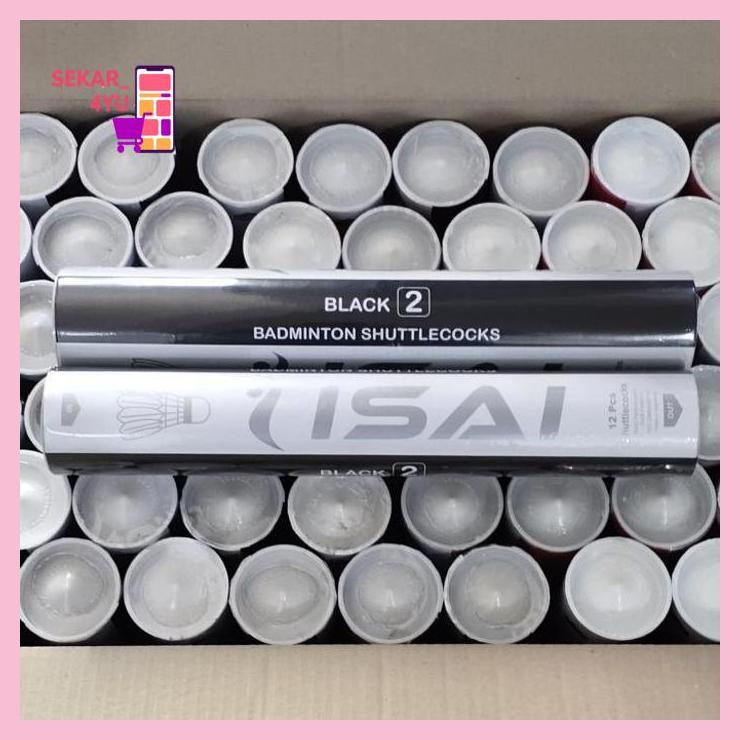 Shuttlecock badminton isai hitam / Kok badminton isai hitam sekar_4yu